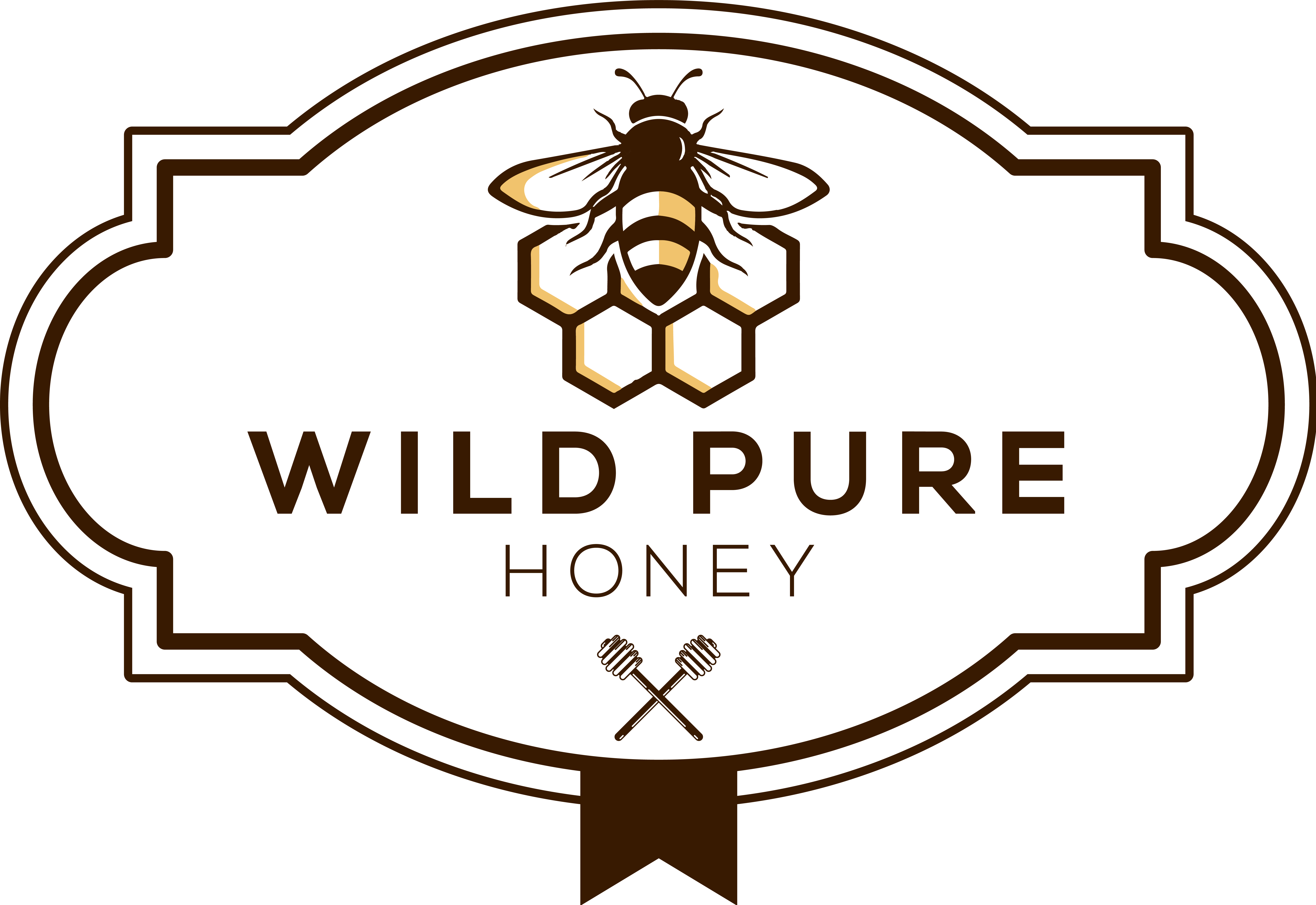 Wild Pure Honey Logo